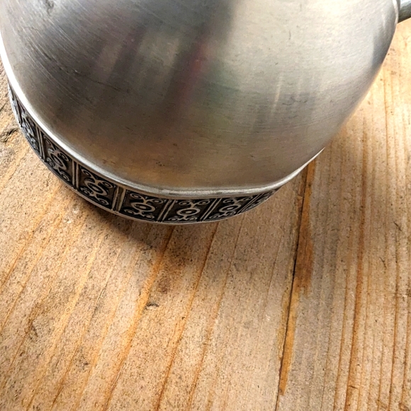 Haugrud Pewter Pitcher with Stopper and 6 Cups , Norway - Picture 5 of 5